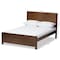 Baxton Studio Catalina Modern Brown-Finished Wood Full Platform Bed 143-7861 - alternate 8